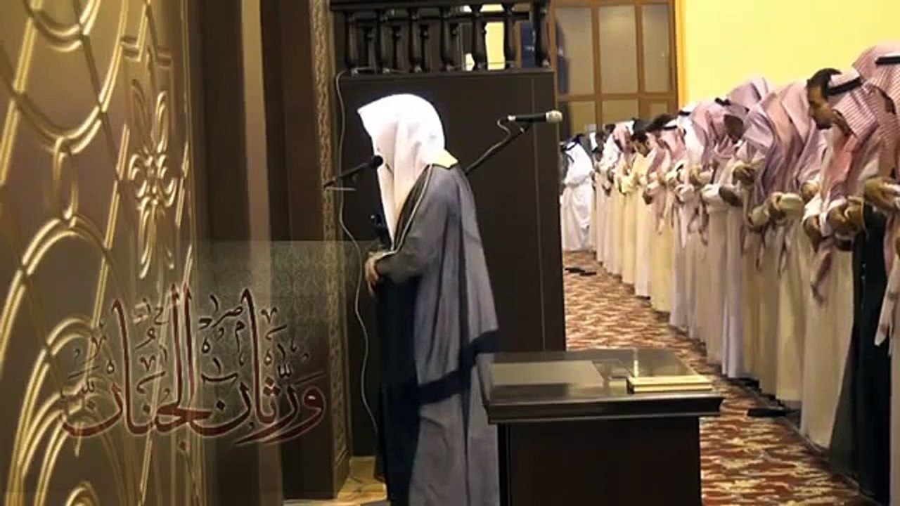 { وجاء ربك } إبداع من الشيخ ناصر القطامي اليوم 1434،8،28 تصوير ورثان الجنان