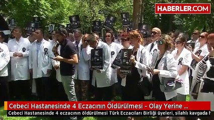 Cebeci Hastanesinde 4 Eczacının Öldürülmesi - Olay Yerine Karanfil - Ankara