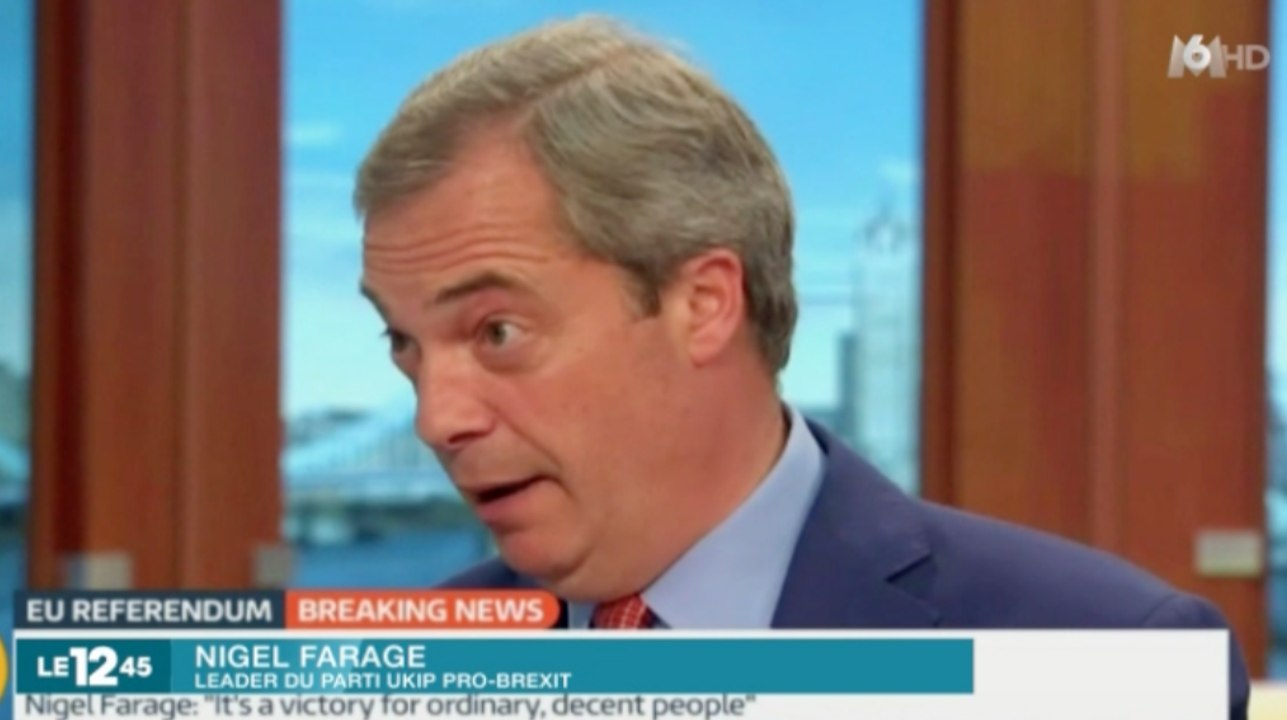 Le mensonge du camp Brexit. Zap actu du 27/06/2016 par lezapping