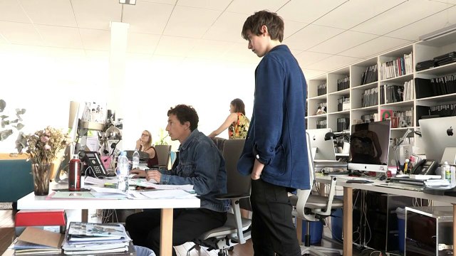 Défilés masculins: Raphaël Gariepy, du métro aux podiums