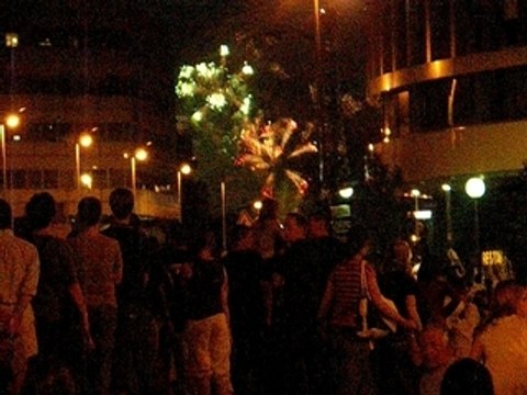 Feu d'artifice du 14 juillet 2007 à Paris