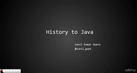 History of Java