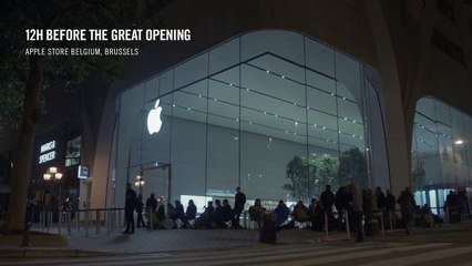 Une femme fait une proposition inattendue à des fans d’Apple en train de faire la queue