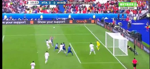 Giaccherini hits the POST - Italy 0-0 Spain - 27-06-2016