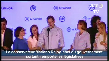 Elections en Espagne: Rajoy réclame "le droit de gouverner"