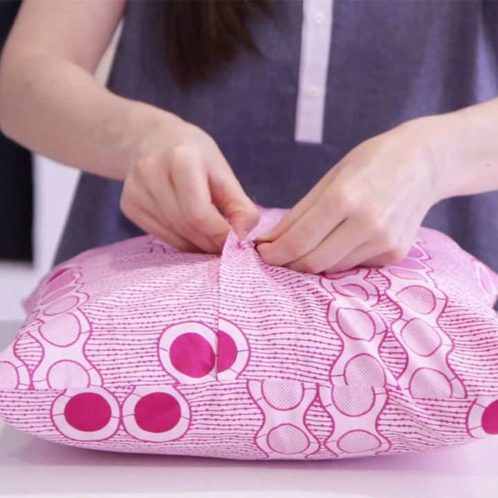 Coudre une housse de coussin facilement !