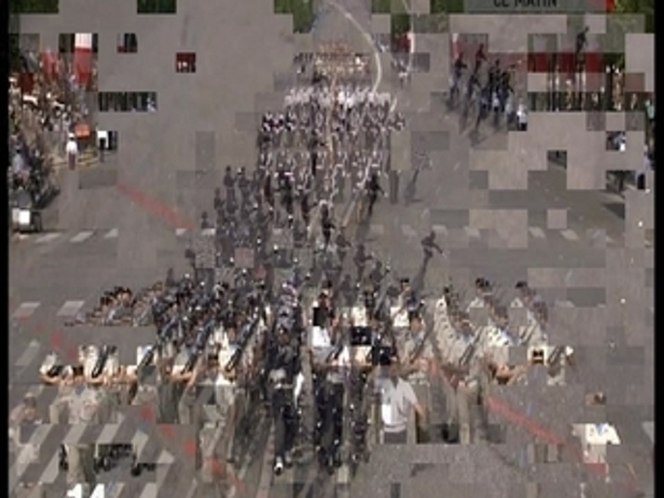 Défilé 14 juillet 2007( la police  )