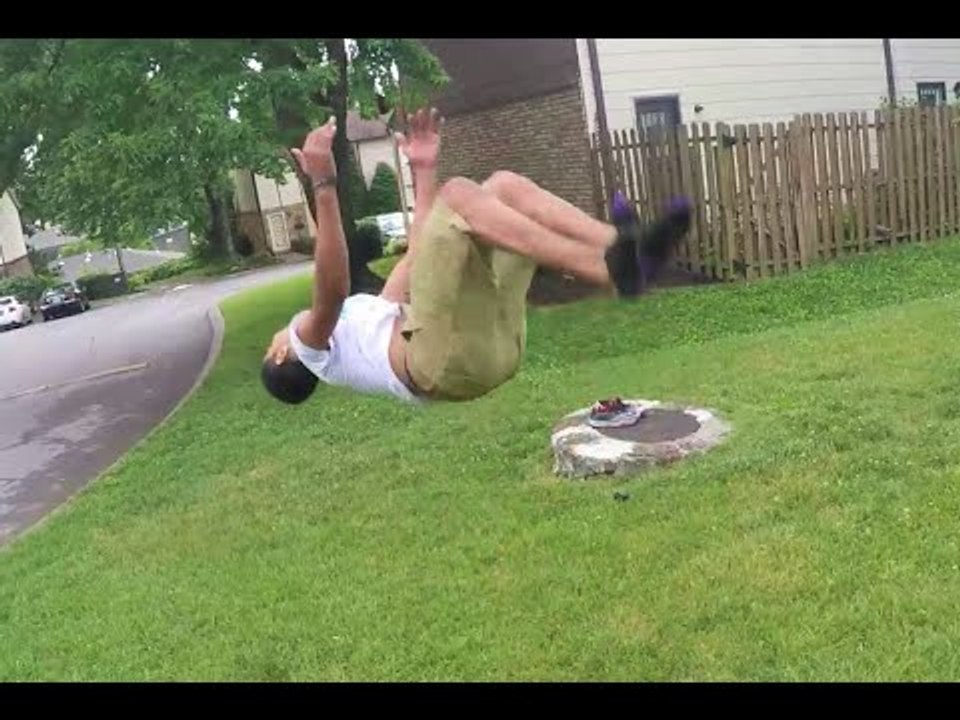 My First Backflip!