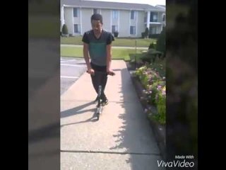 How to 180 tailwhip on a scooter
