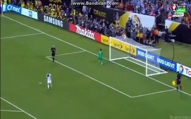 Messi Penalty Missed Argentina vs Chile   Copa America 26.06.2016