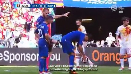Giorgio Chiellini Goal HD - Italy 1-0 Spain 27.07.2016