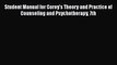 Read Books Student Manual for Corey's Theory and Practice of Counseling and Psychotherapy 7th