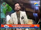 Pak Ramzan Transmission Dr Amir Liaquat Agha Minhaj Geo Tv