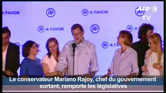 Elections en Espagne: Rajoy réclame le droit de gouverner