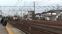 JR貨物EF66‐24号機　コンテナ車　清洲駅通過