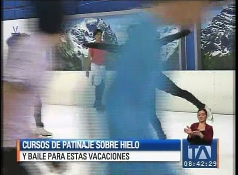 Curso de patinaje sobre hielo y baile para estas vacaciones