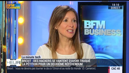 La Minute Tech: Des hackers se vantent d'avoir truqué la pétition pour un deuxième référendum sur le Brexit - 27/06