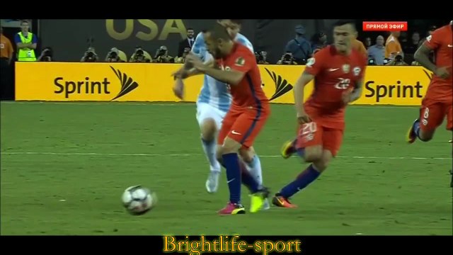 Аргентина - Чили 0-0 (пен.2-4) (27 июня 2016 г, Финал Кубка Америки)