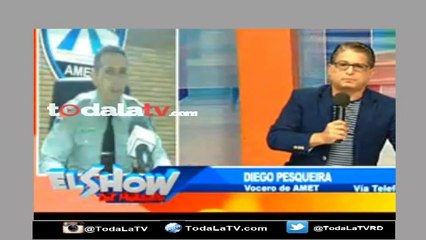 Diego Pesqueira vocero de AMET Responde al Caso de Brutalidad de Agentes en La Romana-Video