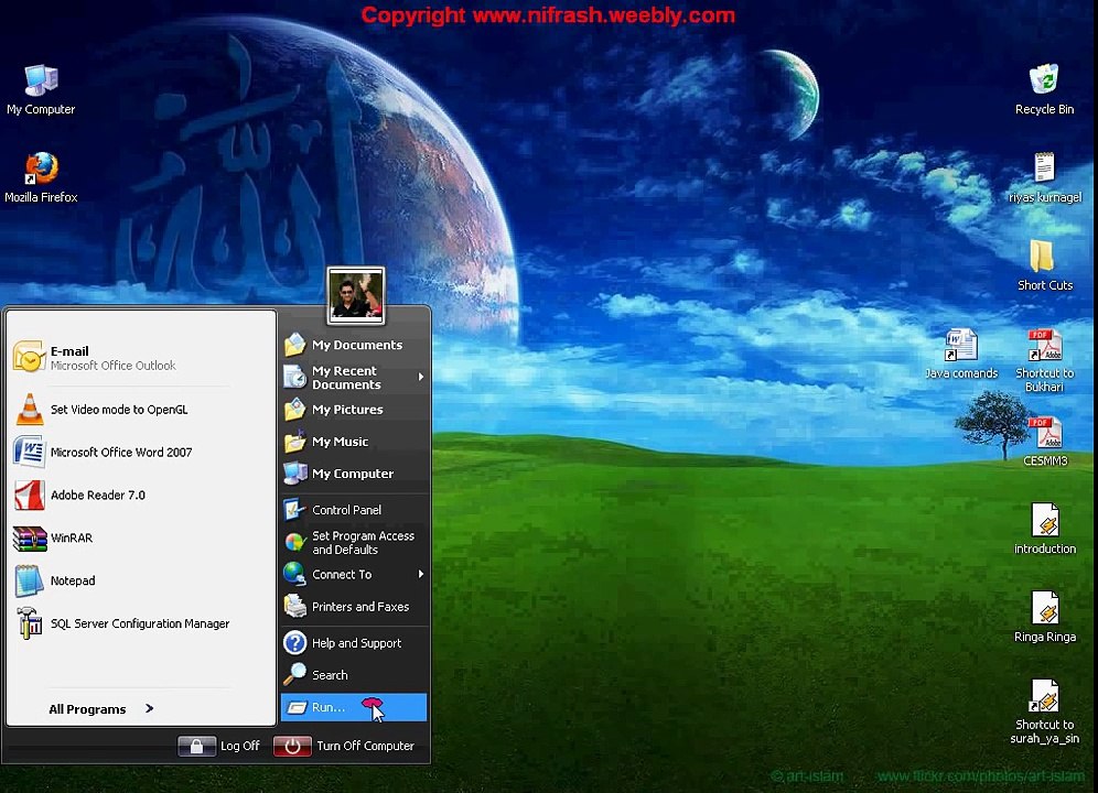 Windows XP Complete Tutorial-17-Run Command-Basic.avi