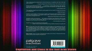 READ book  Capitalism and Class in the Gulf Arab States Full EBook