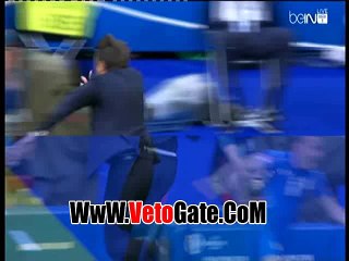 مدرب ايطاليا يعبر عن فرحته بشكل جنونى عقب الصعود امام اسبانيا