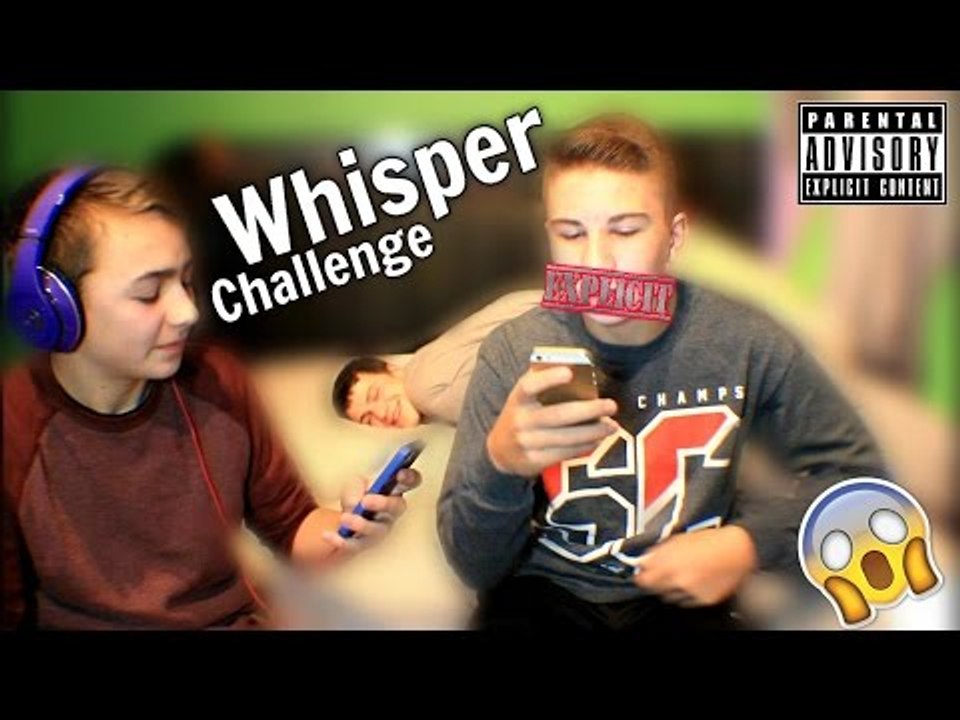(Explicit) WHISPER CHALLENGE |Corey Hallam
