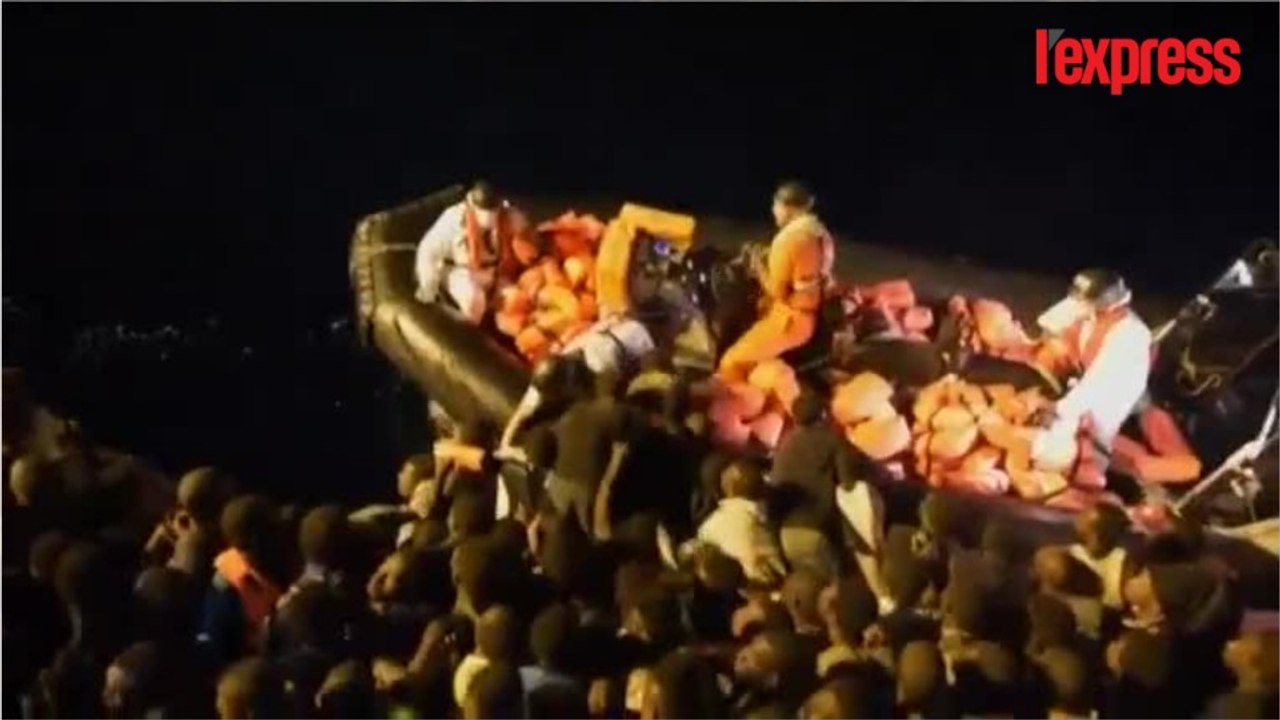 Méditerranée: 5000 migrants "totalement paniqués" secourus en pleine mer