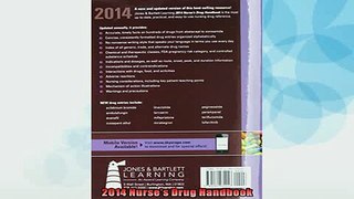 FREE PDF  2014 Nurses Drug Handbook READ ONLINE