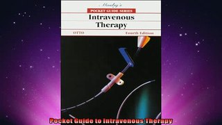 Free PDF Downlaod  Pocket Guide to Intravenous Therapy READ ONLINE