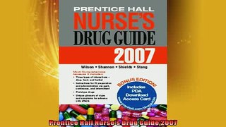 FREE DOWNLOAD  Prentice Hall Nurses Drug Guide 2007  BOOK ONLINE