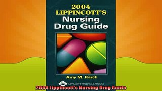 EBOOK ONLINE  2004 Lippincotts Nursing Drug Guide READ ONLINE