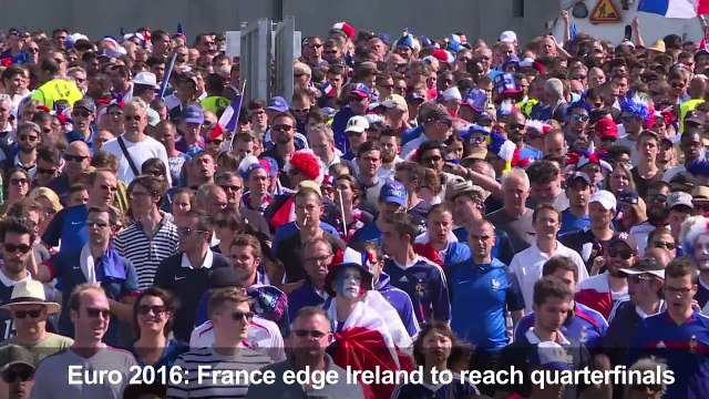 Euro 2016: Griezmann fires hosts France into Euro quarters