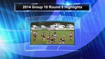 2014 GROUP 10 RUGBY LEAGUE ROUND 8 HIGHLIGHTS