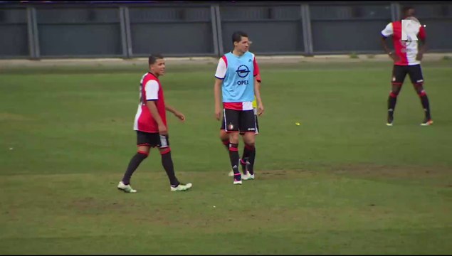 Reportage eerste training Feyenoord in seizoen 2016/2017