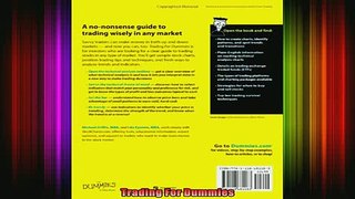 READ book  Trading For Dummies Full Free