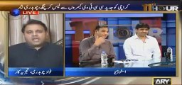 Extreme fight of Fawad Ch and MQM representative - Altaf Hussain sab se bara lotta hai - Must watch