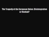[Read] The Tragedy of the European Union: Disintegration or Revival? ebook textbooks