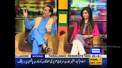 Mazaaq Raat 27 June 2016  - Firdous Jamal - Dunya News