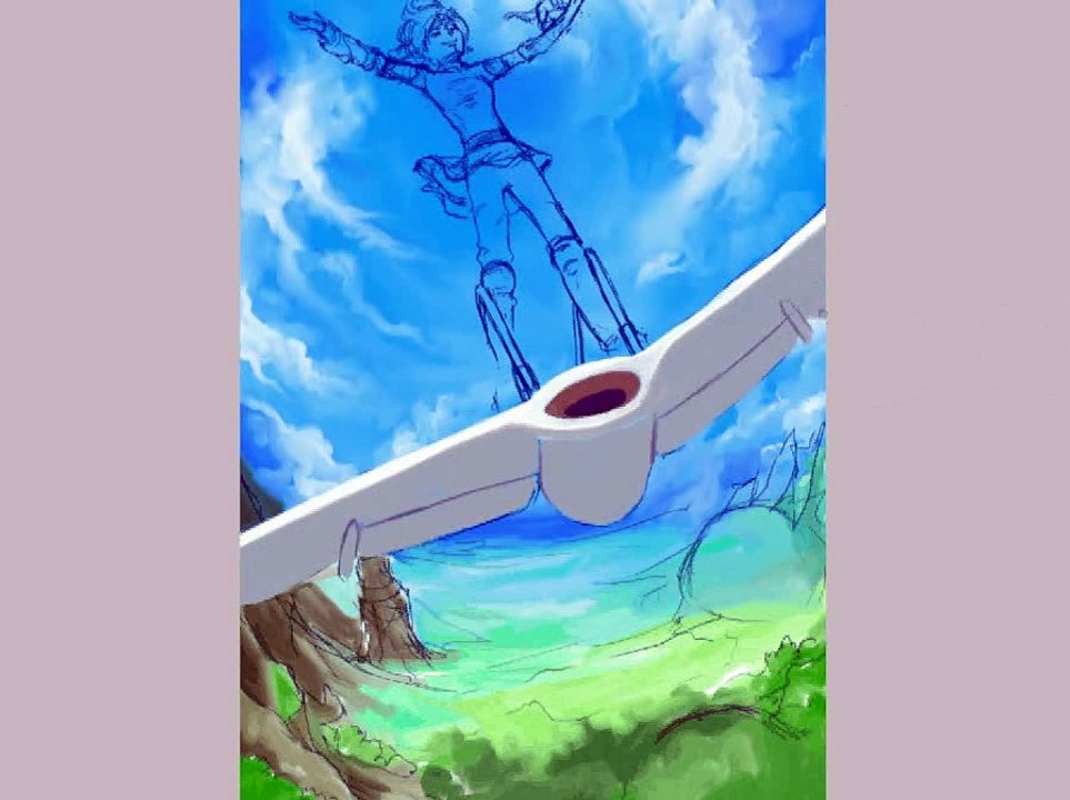 Nausicaa fanart - video process