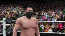 WWE 2K16 Kubz Khan vs Sami Zayn vs Finn Balor