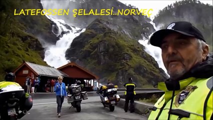 *JAWERTU* NORDKAP 2015.. 27. BÖLÜM  LATEFOSSEN FALLS.. NORVEÇ