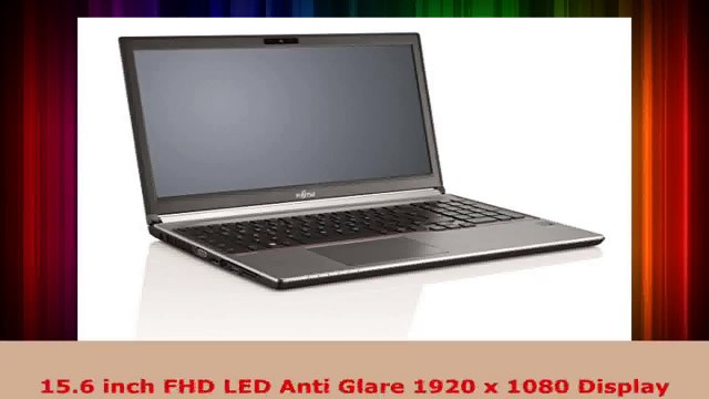 Fujitsu Lifebook E754 156Inch Laptop Intel Core i7 23 GHz 8 GB RAM 256 GB SSD Windows