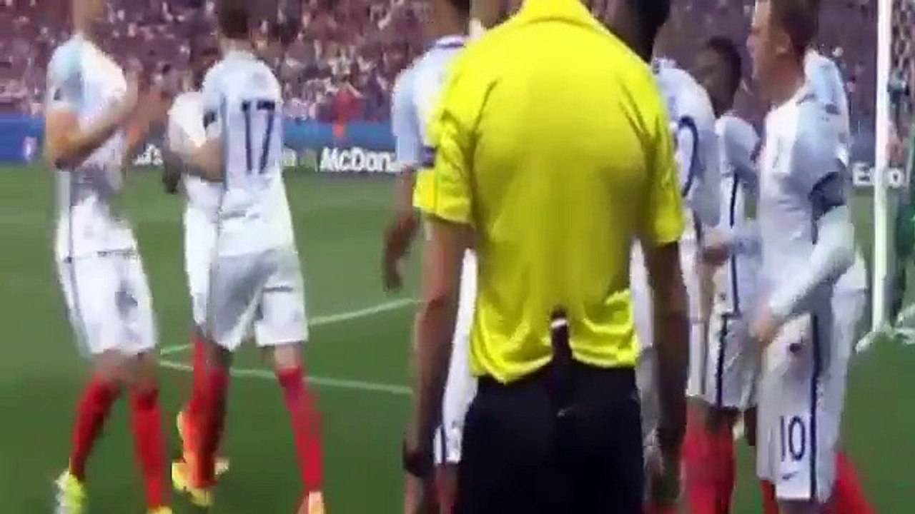 اهداف مباراة انجلترا و ايسلندا 1-2 كاملة -  يورو 2016 دور الستة عشر تعليق حفيظ د