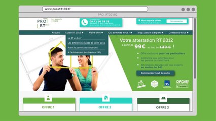 Votre étude rt 2012 sur le site Pro RT 2012