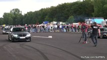 Audi R8 V10 MTM vs BMW M5 Stroker vs X5M vs R8 V10 Spyder