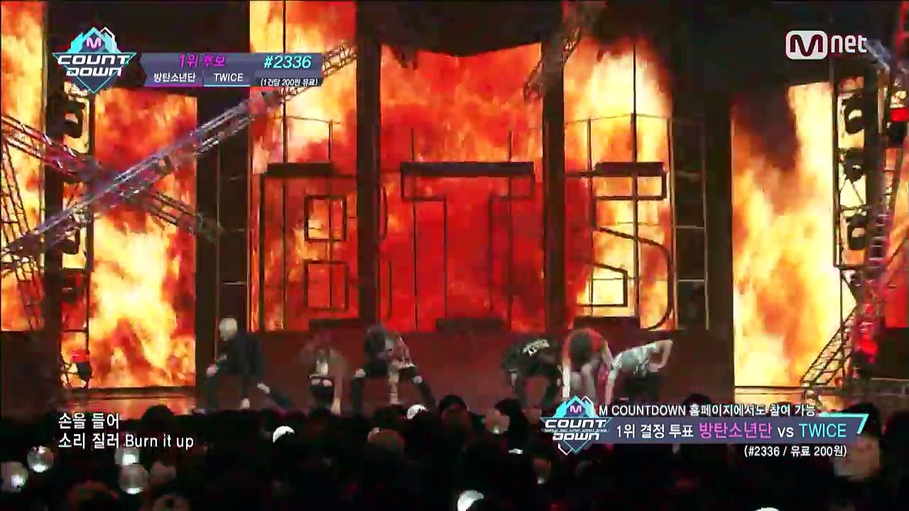 [BTS - FIRE] Comeback Stage l M COUNTDOWN 160512 EP.473