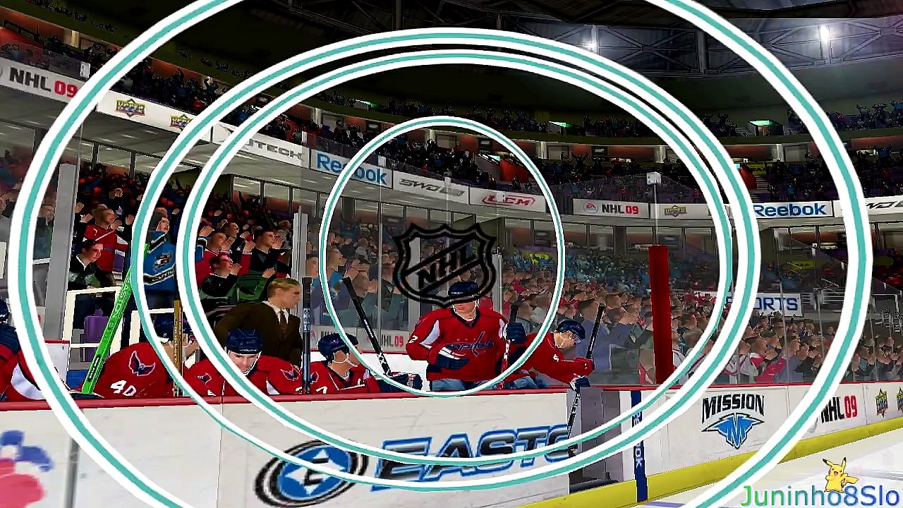 NHL 09-Dynasty mode-Washington Capitals vs New York Islanders-Game 26
