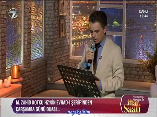 M.Zahid Kotku evradı Çarşamba duası-3 Ramazan 2016