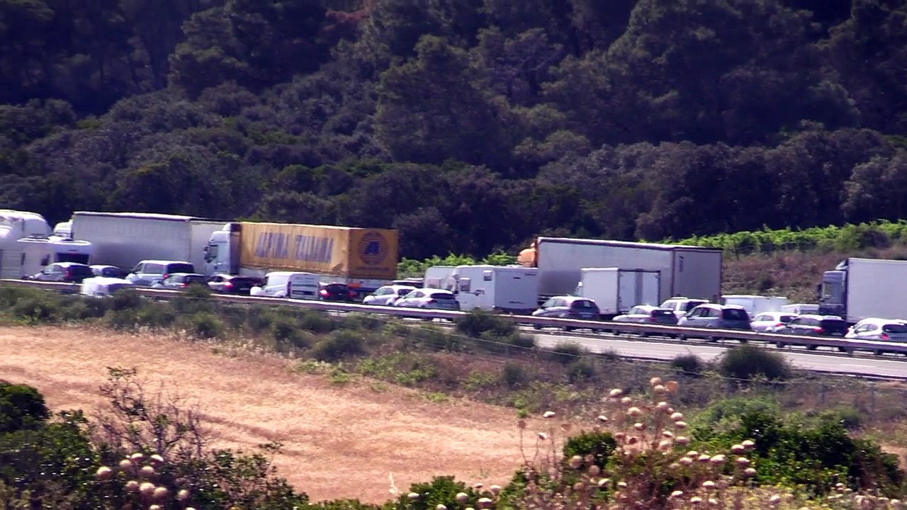 2016- Feu le long de l'A9